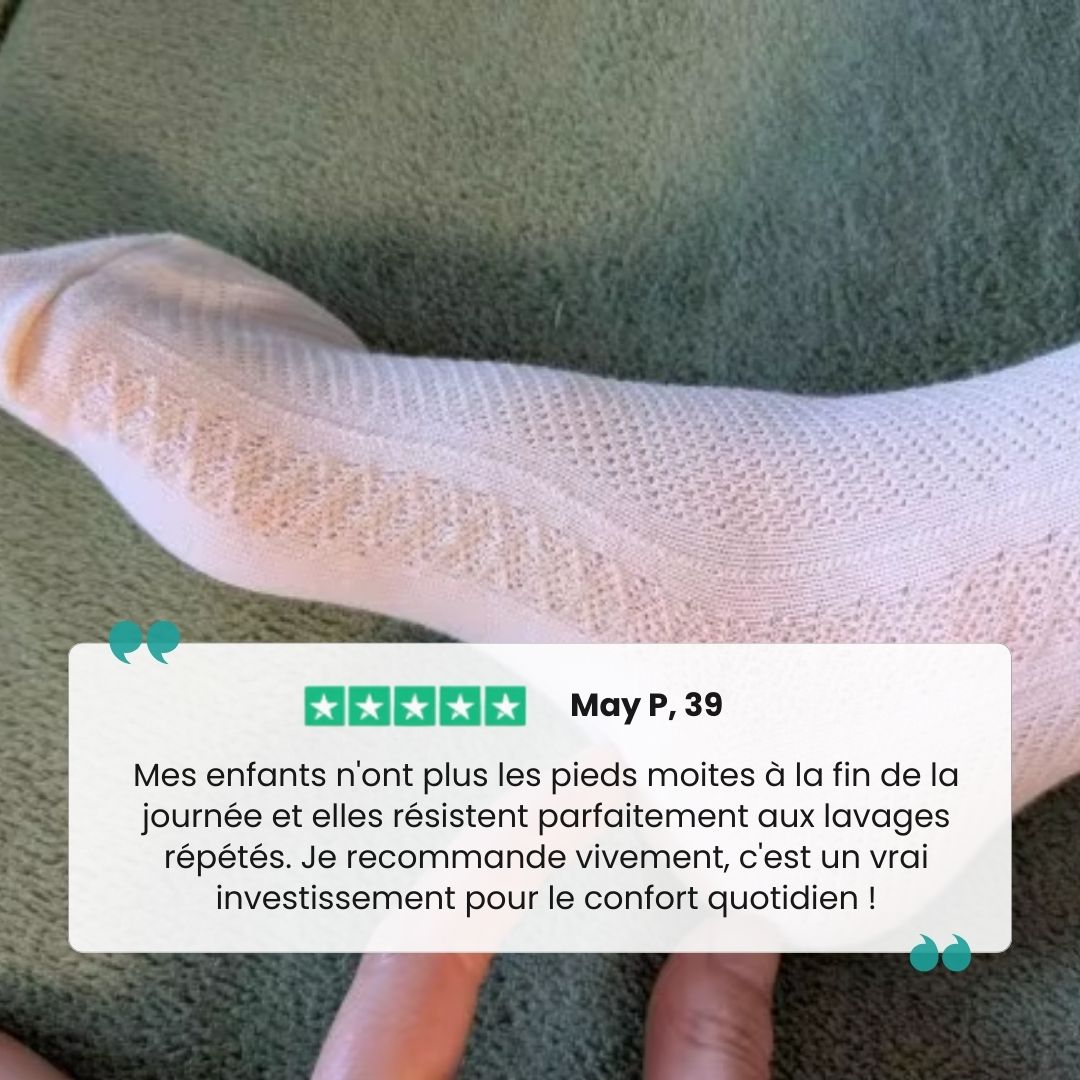 Chaussettes Enfant en Coton – Respirante & Confortable