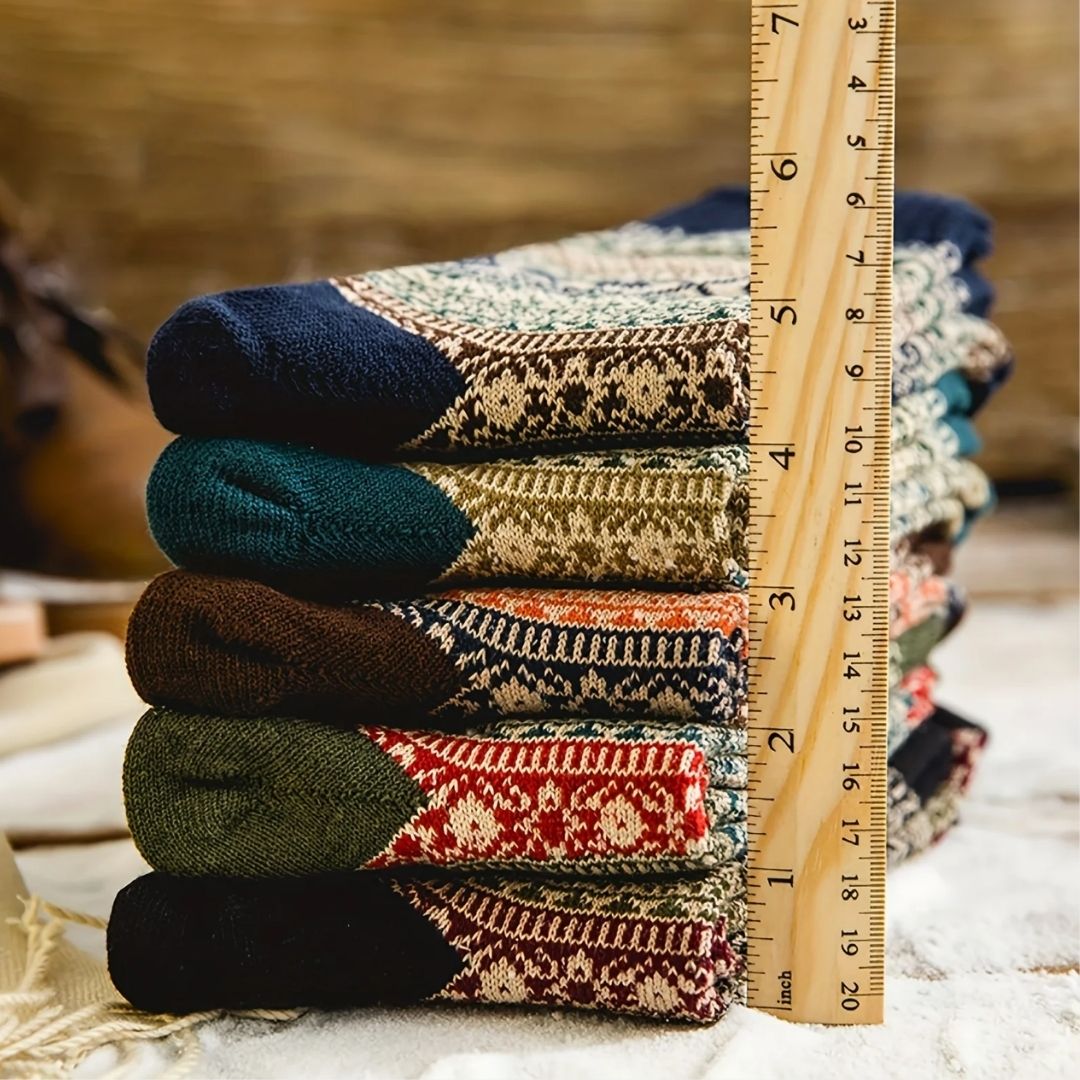 Chaussettes Laine Femme 4 paires – Confort & Isolation Hiver