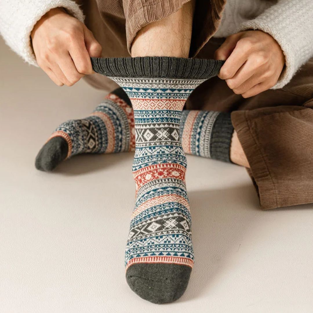 Chaussettes Laine Femme 4 paires – Confort & Isolation Hiver