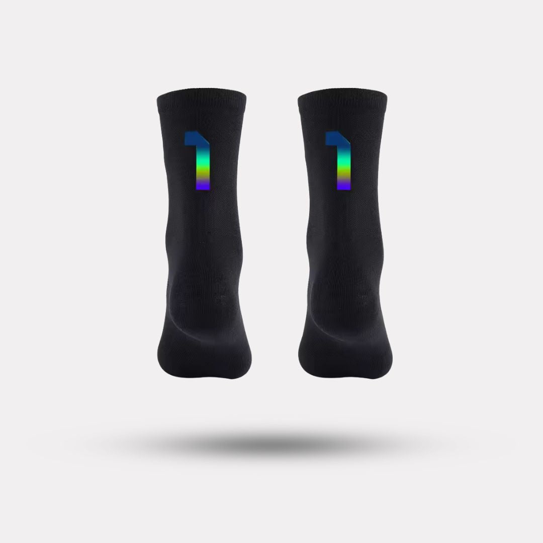 Chaussettes de Cyclisme Réfléchissantes – Sécurité & Performance