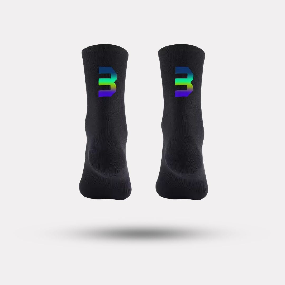 Chaussettes de Cyclisme Réfléchissantes – Sécurité & Performance