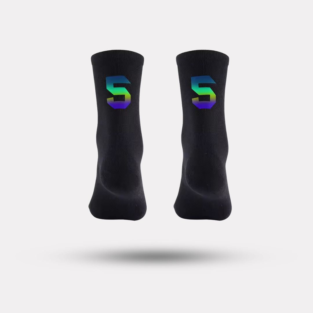 Chaussettes de Cyclisme Réfléchissantes – Sécurité & Performance