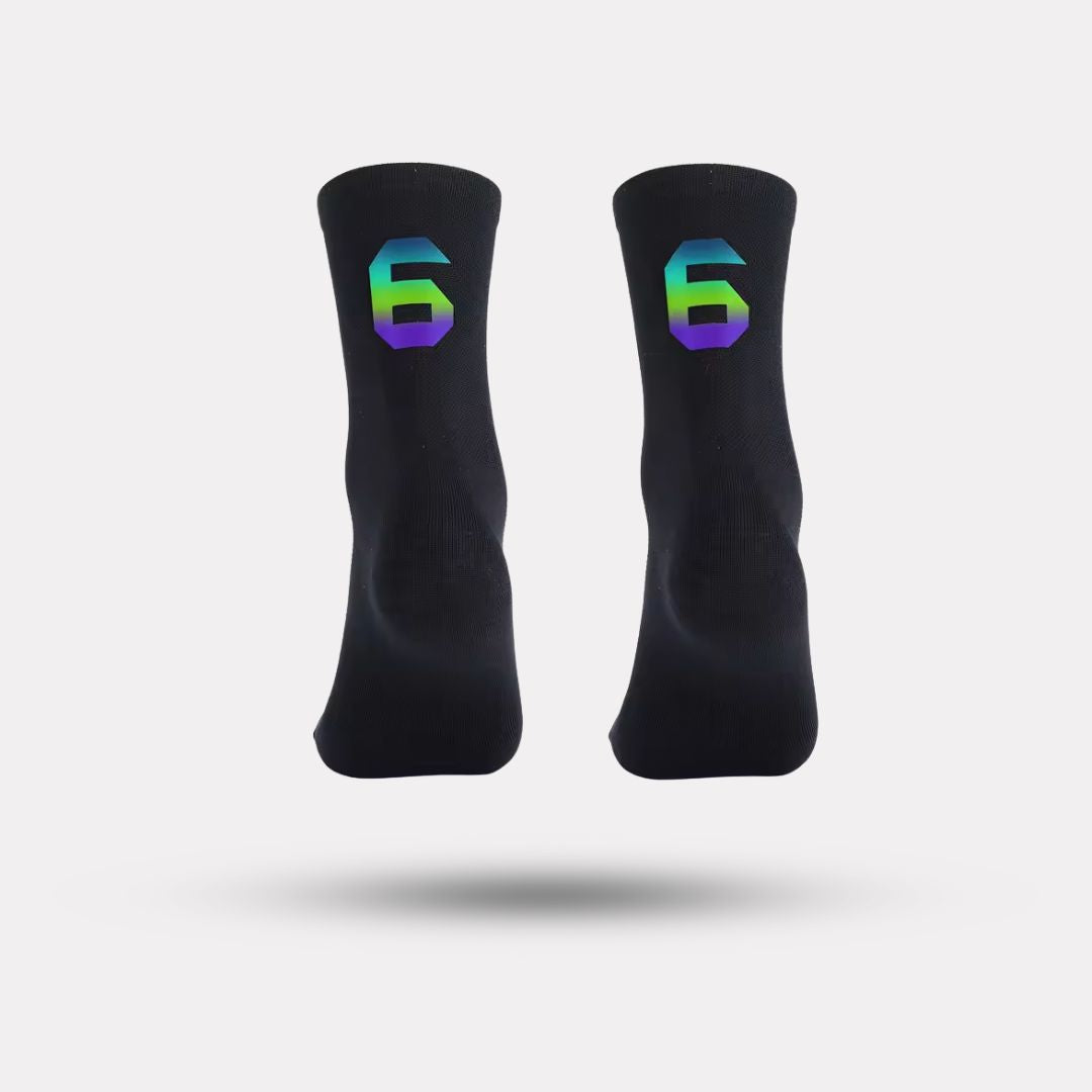 Chaussettes de Cyclisme Réfléchissantes – Sécurité & Performance