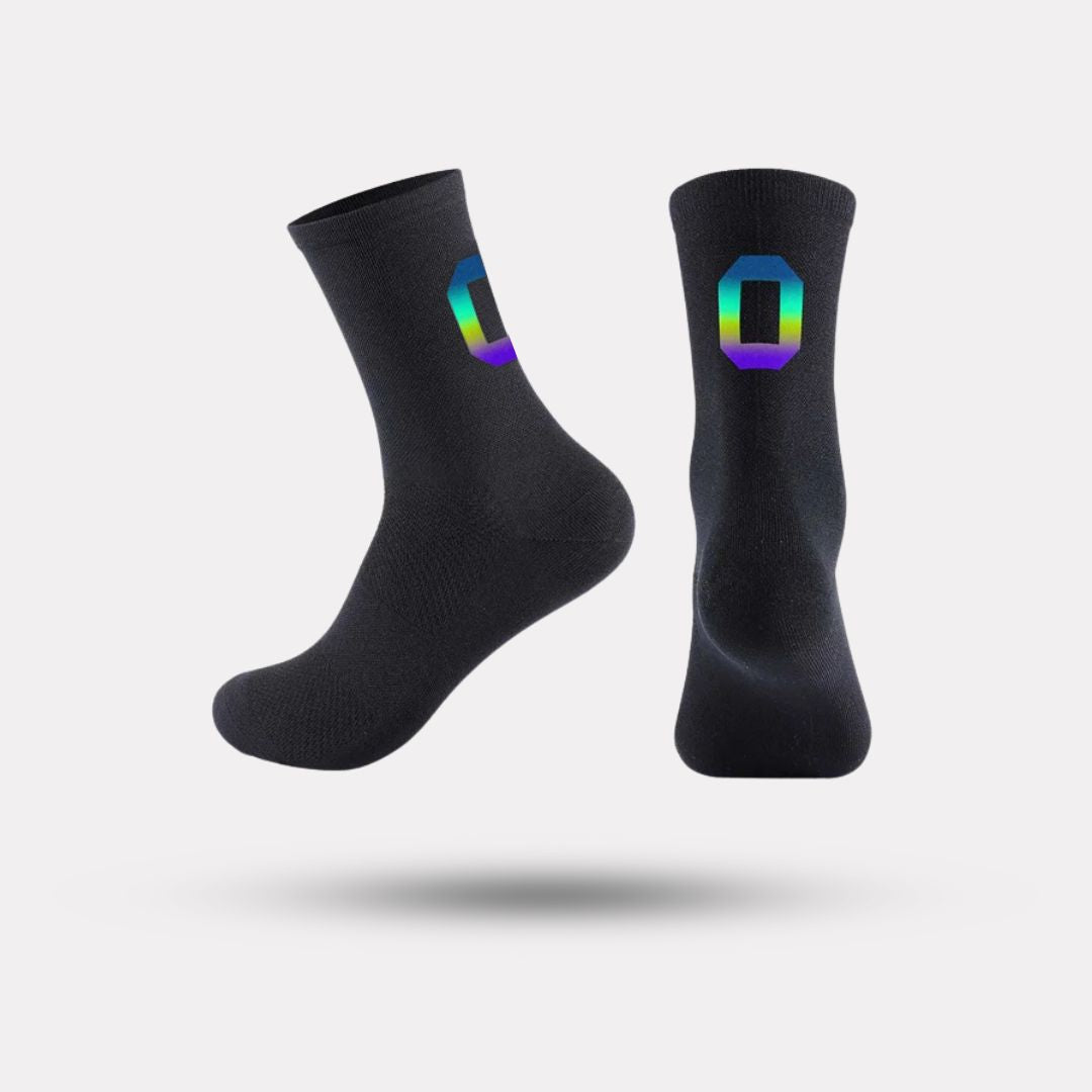 Chaussettes de Cyclisme Réfléchissantes – Sécurité & Performance