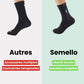 Chaussettes de Cyclisme Réfléchissantes – Sécurité & Performance