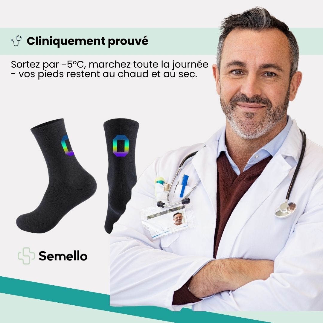 Chaussettes de Cyclisme Réfléchissantes – Sécurité & Performance