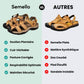 Sandales Orthopédiques en Cuir – Élégance & Maintien Premium