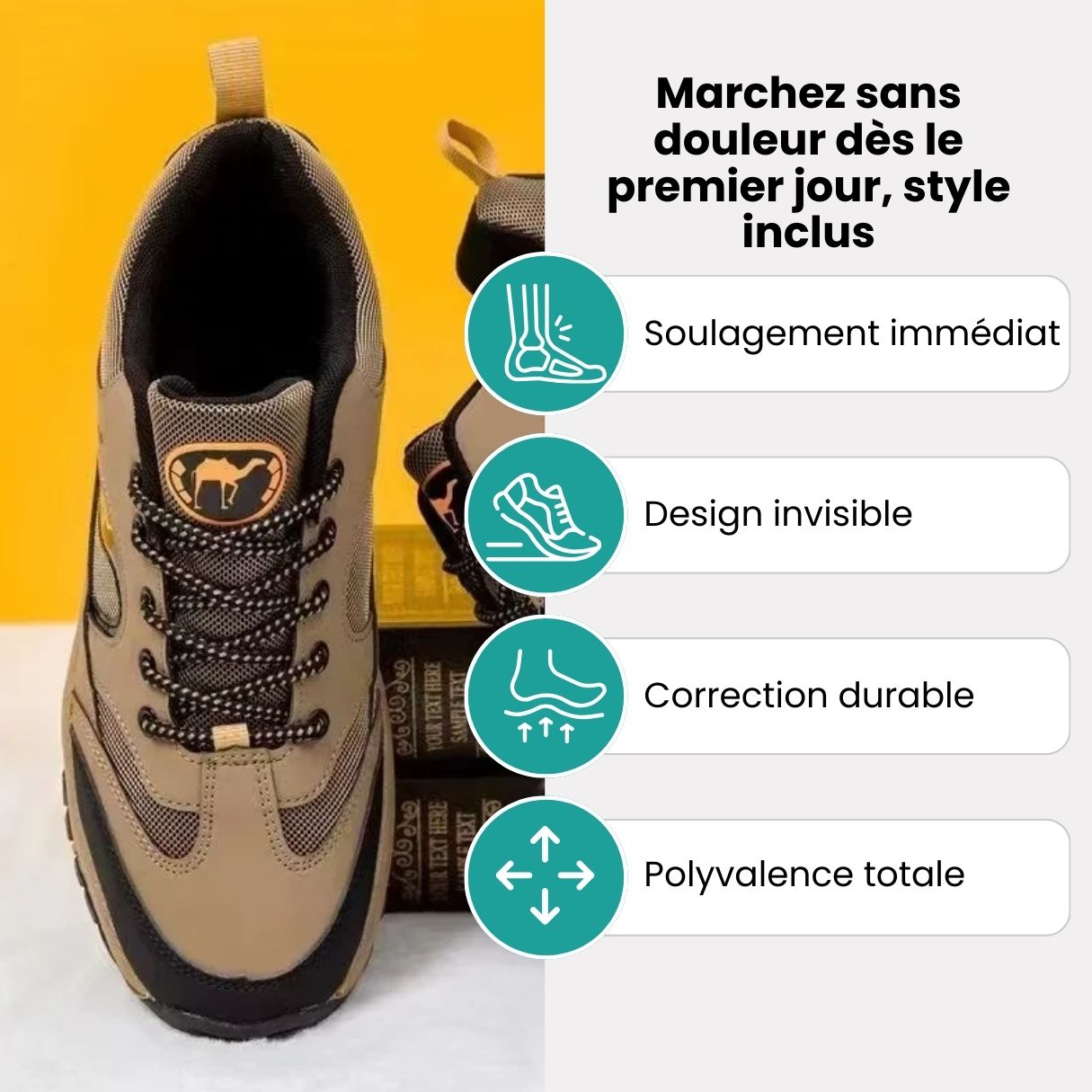 WalkSure™ – Chaussures de marche à confort orthopédique