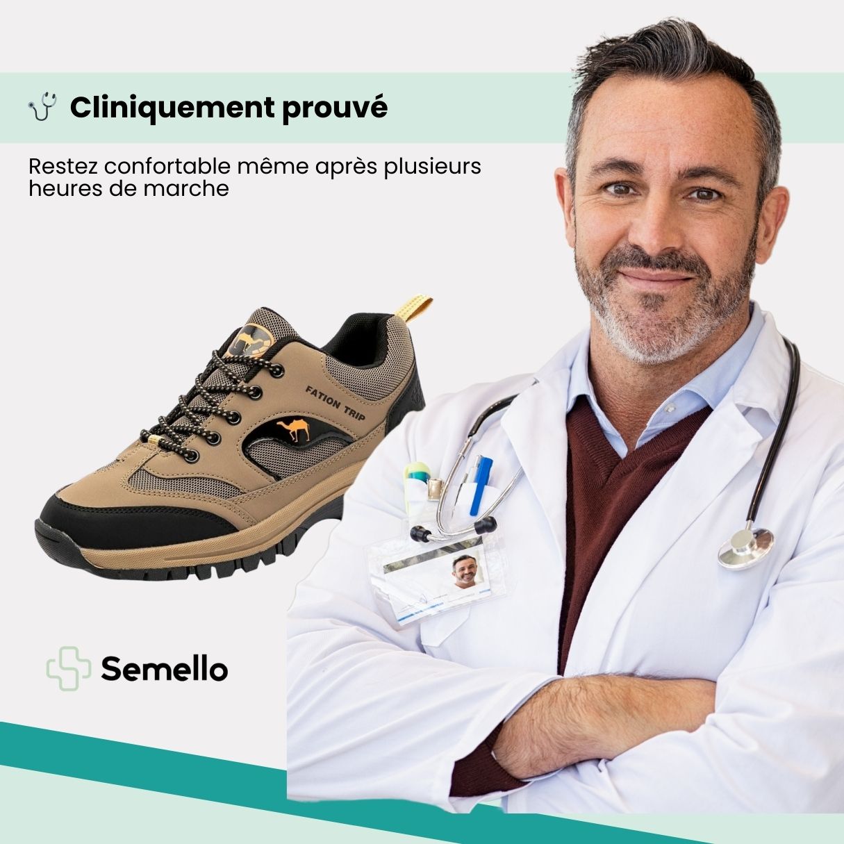 WalkSure™ – Chaussures de marche à confort orthopédique