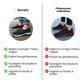 Chaussures de marche à confort orthopédique homme