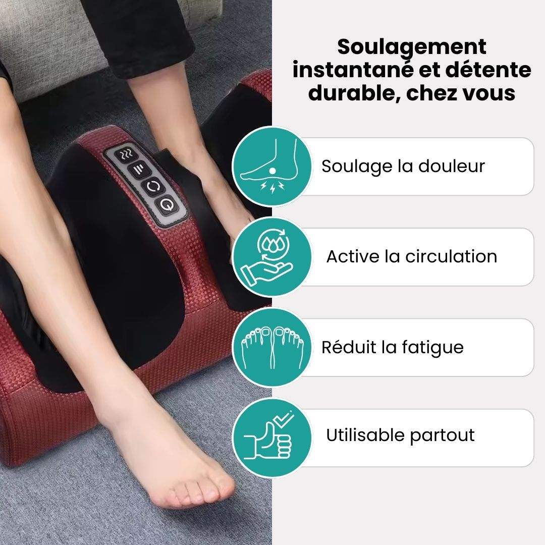 Appareil de Massage des Pieds | Chauffant & Relaxation Musculaire - Semello.fr