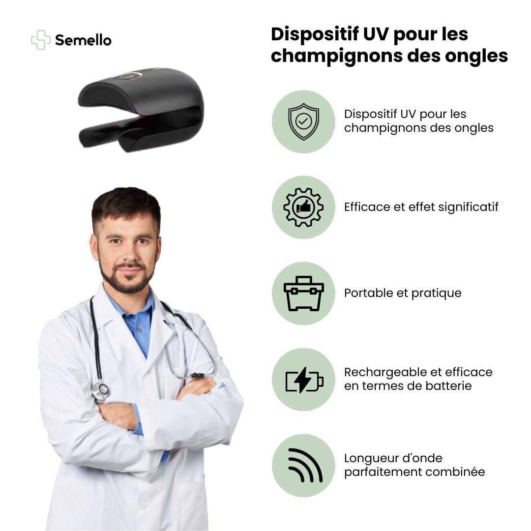 Appareil de traitement des Mycoses Rapide - Semello.fr