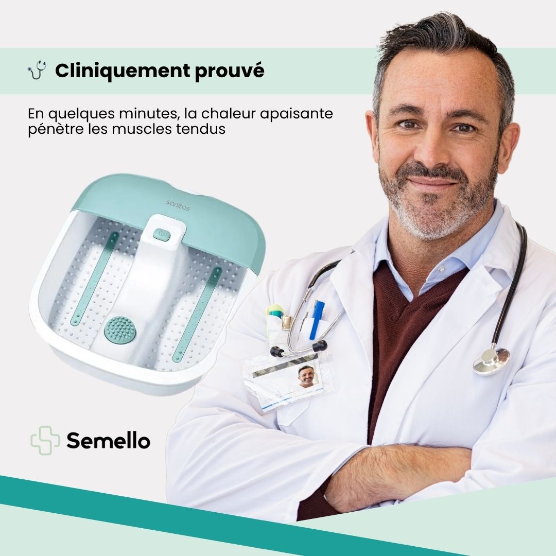 Bain de Pieds Relaxant Balnéothérapie - Semello.fr