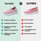 Baskets à confort orthopédique pour femme - Semello.fr