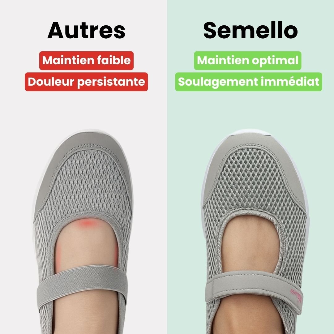 Baskets respirantes femme | Légèreté et maintien actif - Semello.fr
