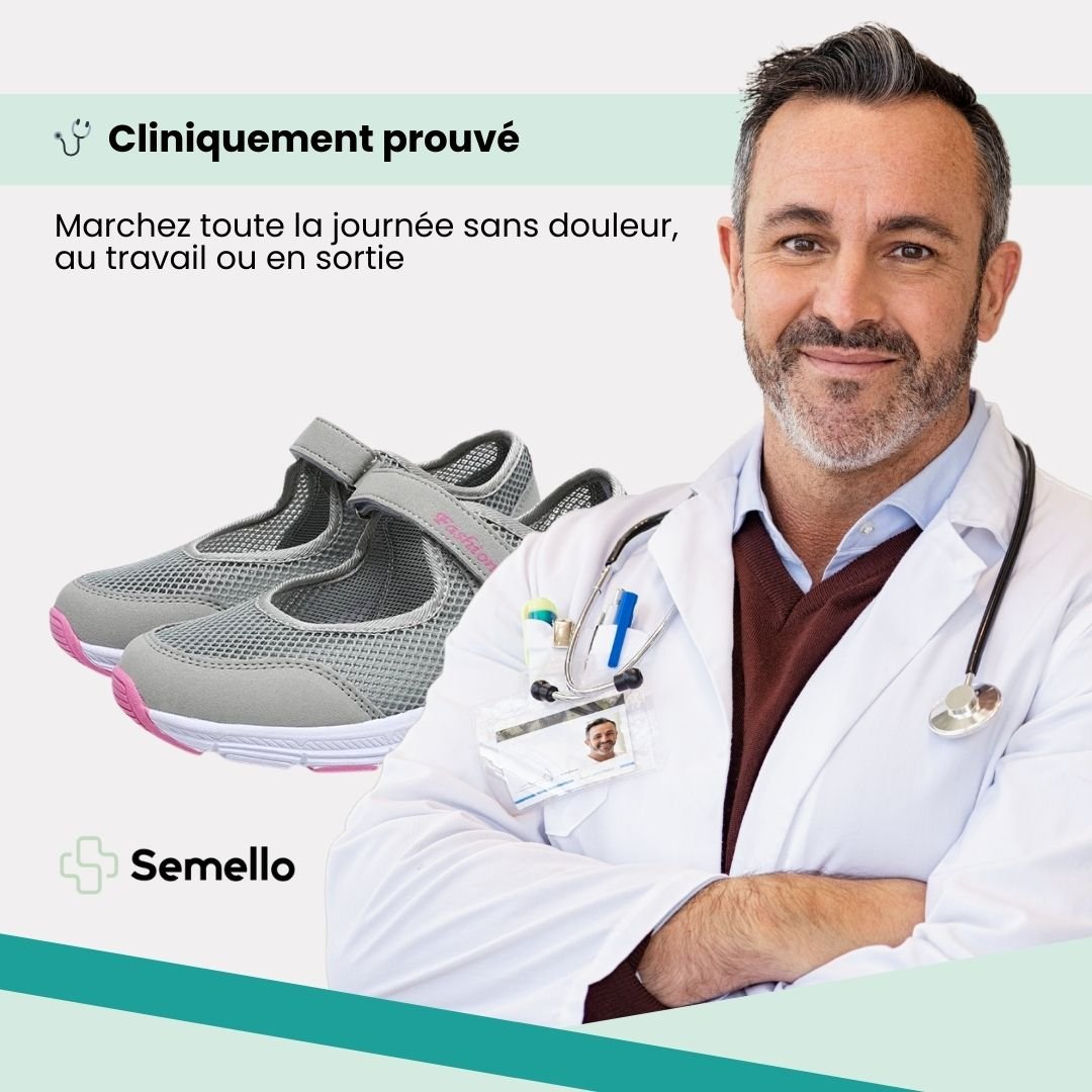 Baskets respirantes femme | Légèreté et maintien actif - Semello.fr