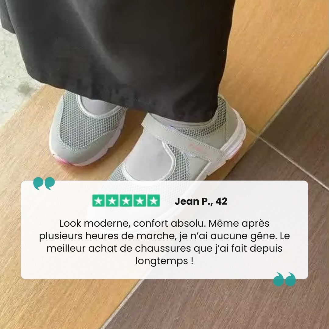 Baskets respirantes femme | Légèreté et maintien actif - Semello.fr