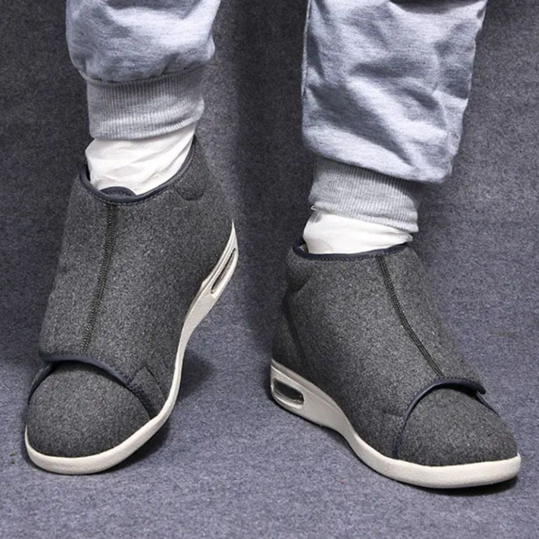 Botte d'hiver doublée spéciale pieds diabétiques - Semello.fr
