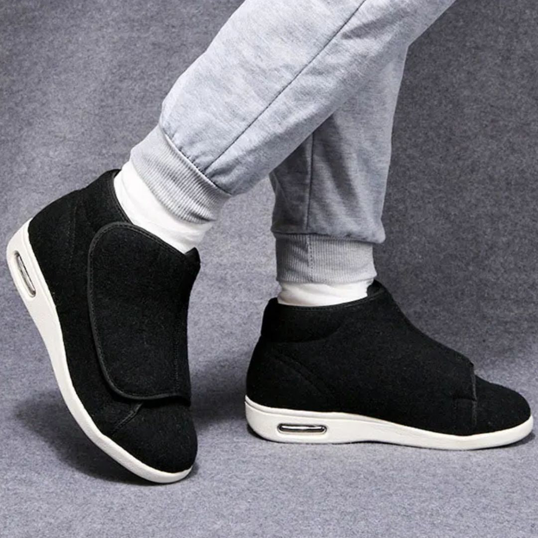Botte d'hiver doublée spéciale pieds diabétiques - Semello.fr