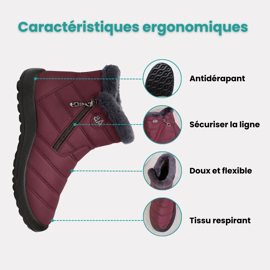Bottes d'hiver imperméables femme | Chaudes & élégantes - Semello.fr