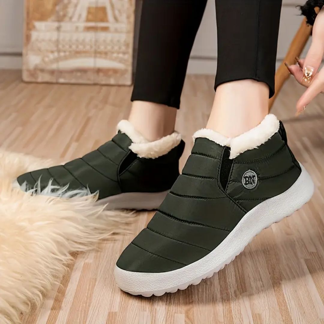 Bottes imperméables d'hiver femme | Antiglisse & fourrées - Semello.fr