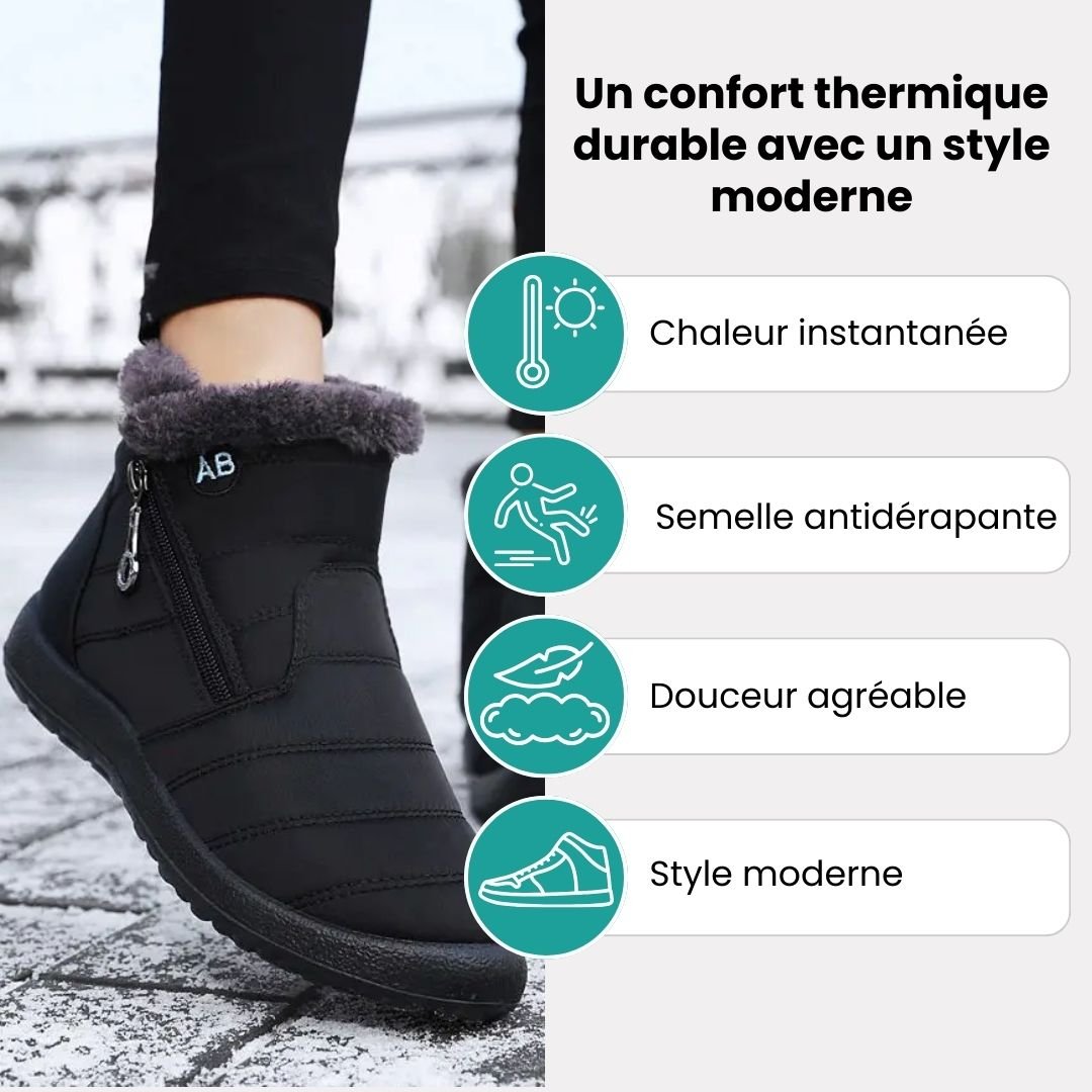 Bottes neige femme imperméables | Doublées et ultra chaudes - Semello.fr