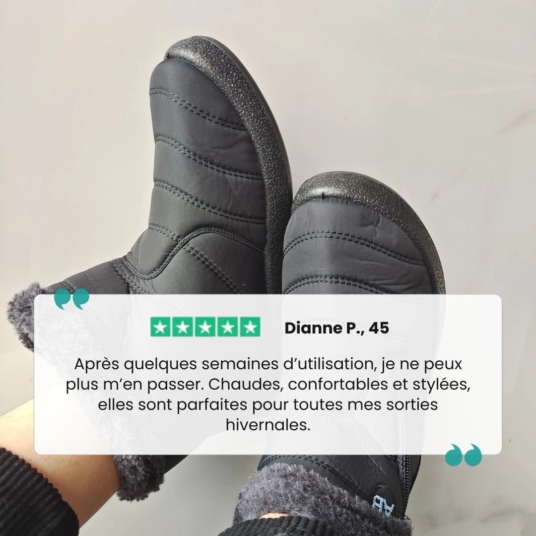 Bottes neige femme imperméables | Doublées et ultra chaudes - Semello.fr