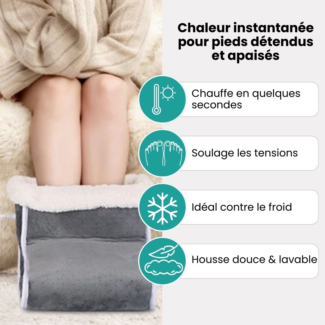Chauffe - Pieds Électrique – Chaleur & Relaxation Immédiates - Semello.fr