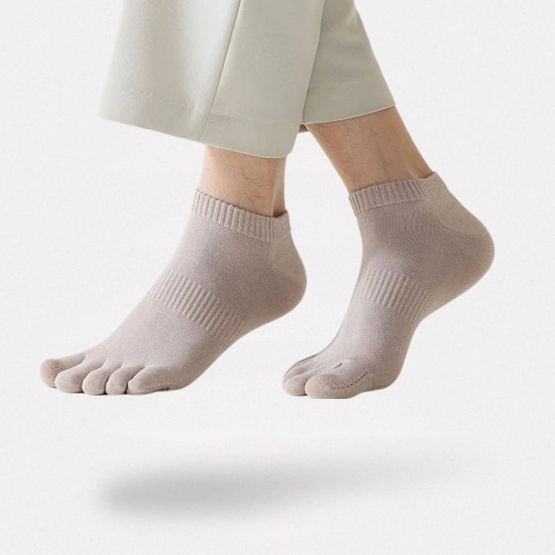 Chaussettes à 5 Doigts en Coton (Taille Universelle) - Semello.fr