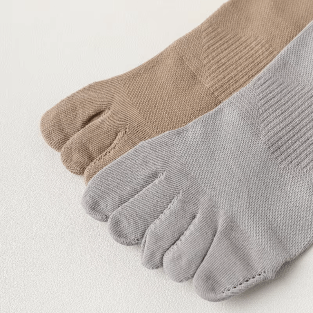 Chaussettes à 5 Doigts en Coton (Taille Universelle) - Semello.fr