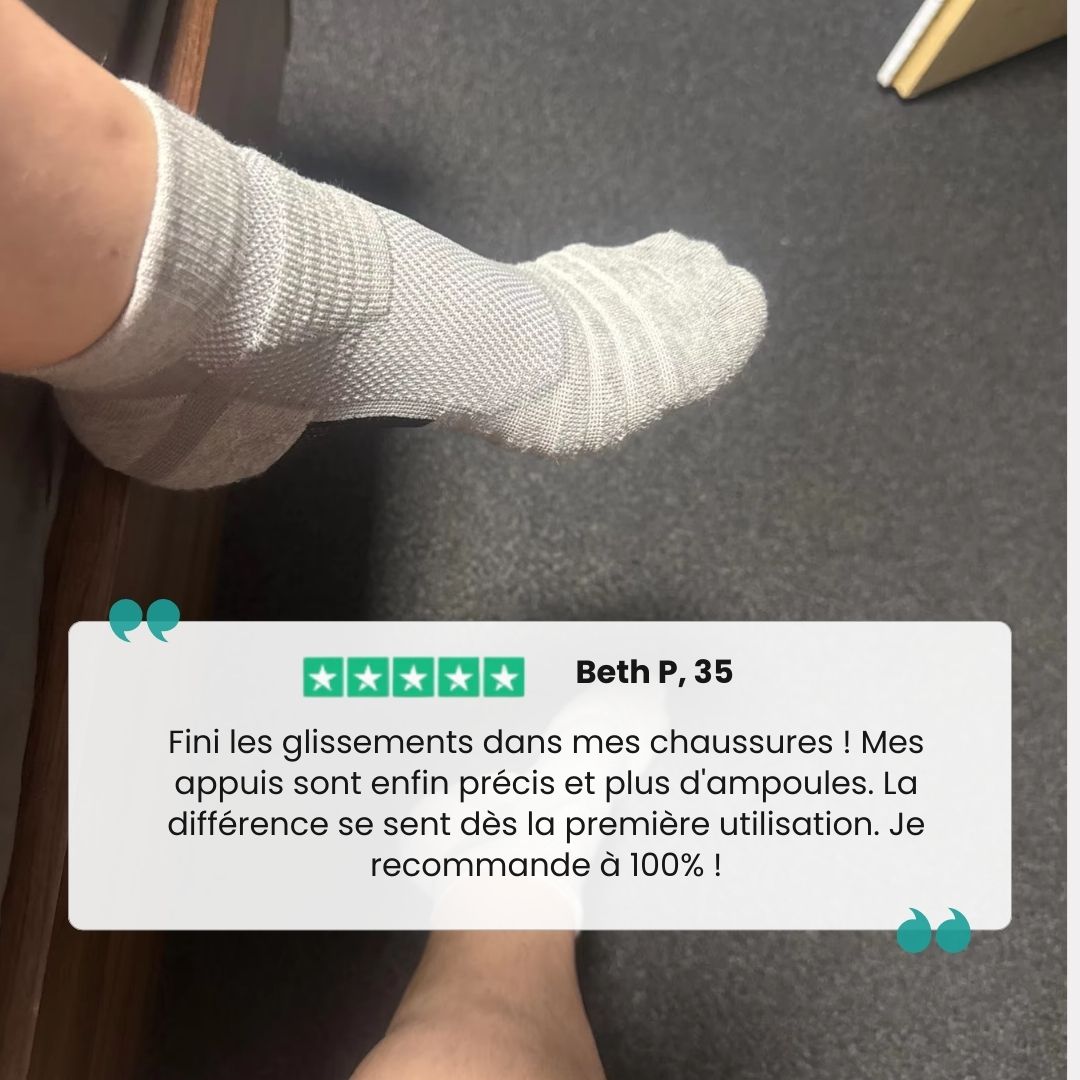 Chaussettes Antiglisse – Idéales Football & Basketball - Semello.fr