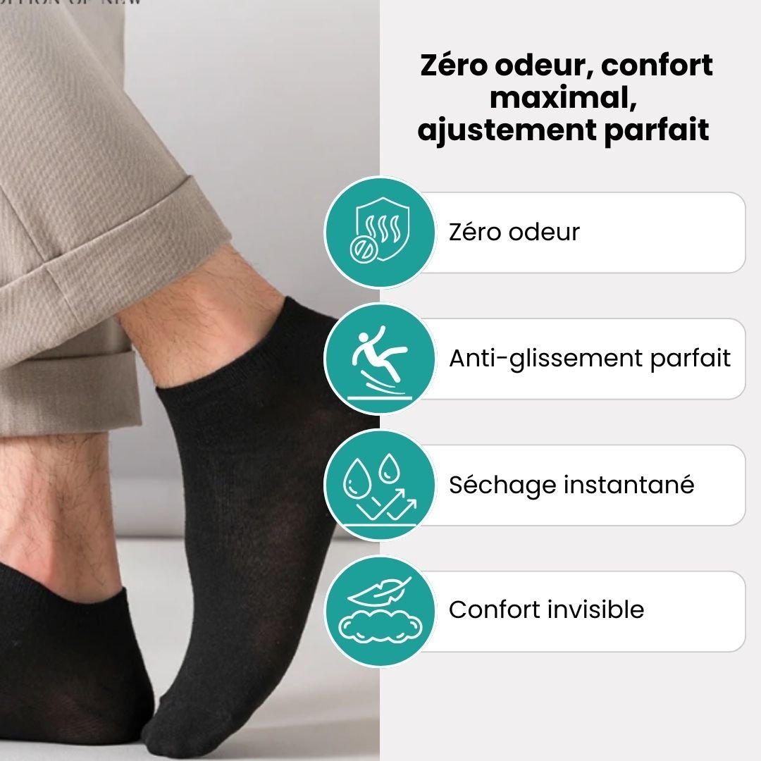 Chaussettes Basses – Anti - Odeurs & Ultra Confort - Semello.fr