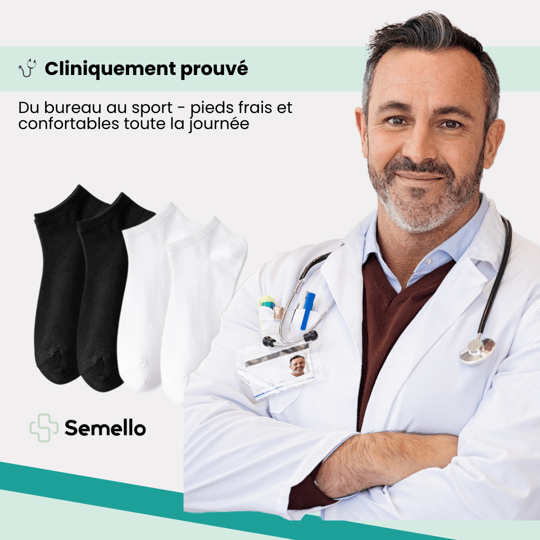 Chaussettes Basses – Anti - Odeurs & Ultra Confort - Semello.fr