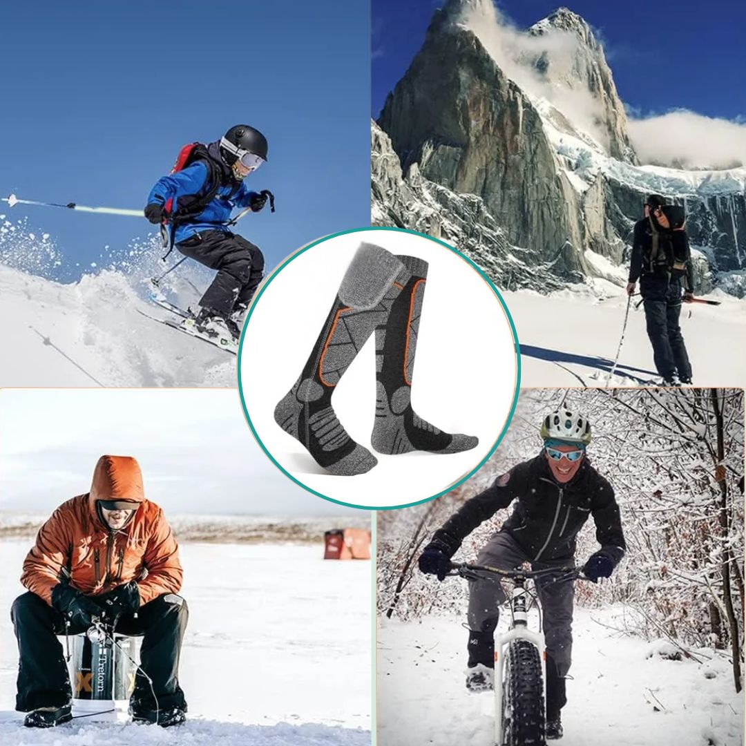 Chaussettes Chauffantes Hiver – Protection Anti - Froid & Bien - être - Semello.fr