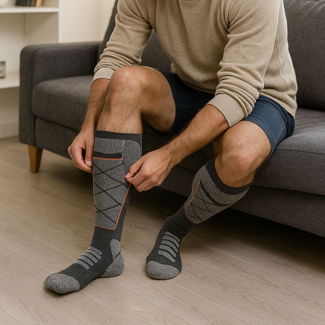 Chaussettes Chauffantes Hiver – Protection Anti - Froid & Bien - être - Semello.fr