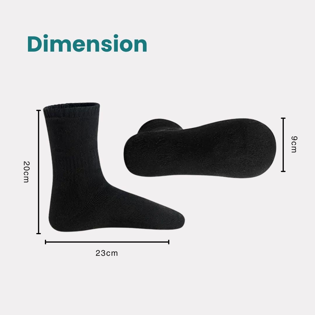 Chaussettes Chauffantes Rechargeables – Chaleur Instantanée - Semello.fr