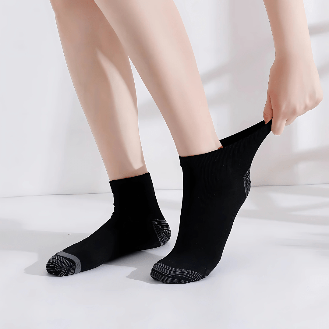 Chaussettes de Compression Douleurs Plantaires - Semello.fr