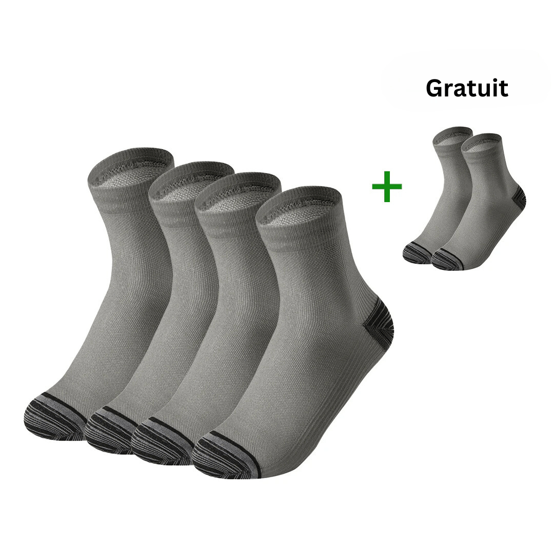 Chaussettes de Compression Douleurs Plantaires - Semello.fr