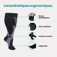 Chaussettes de Compression Grandes Tailles – 2XL à 4XL - Semello.fr