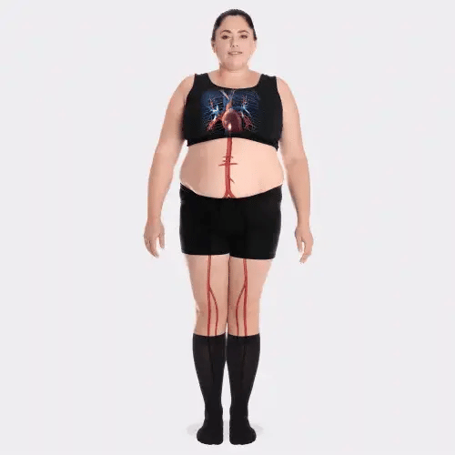 Chaussettes de contention douce et colorée (20 - 30 mmHg) - Semello.fr