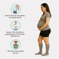 Chaussettes de Grossesse (Compression Douce 15 - 20 mmHg) - Semello.fr