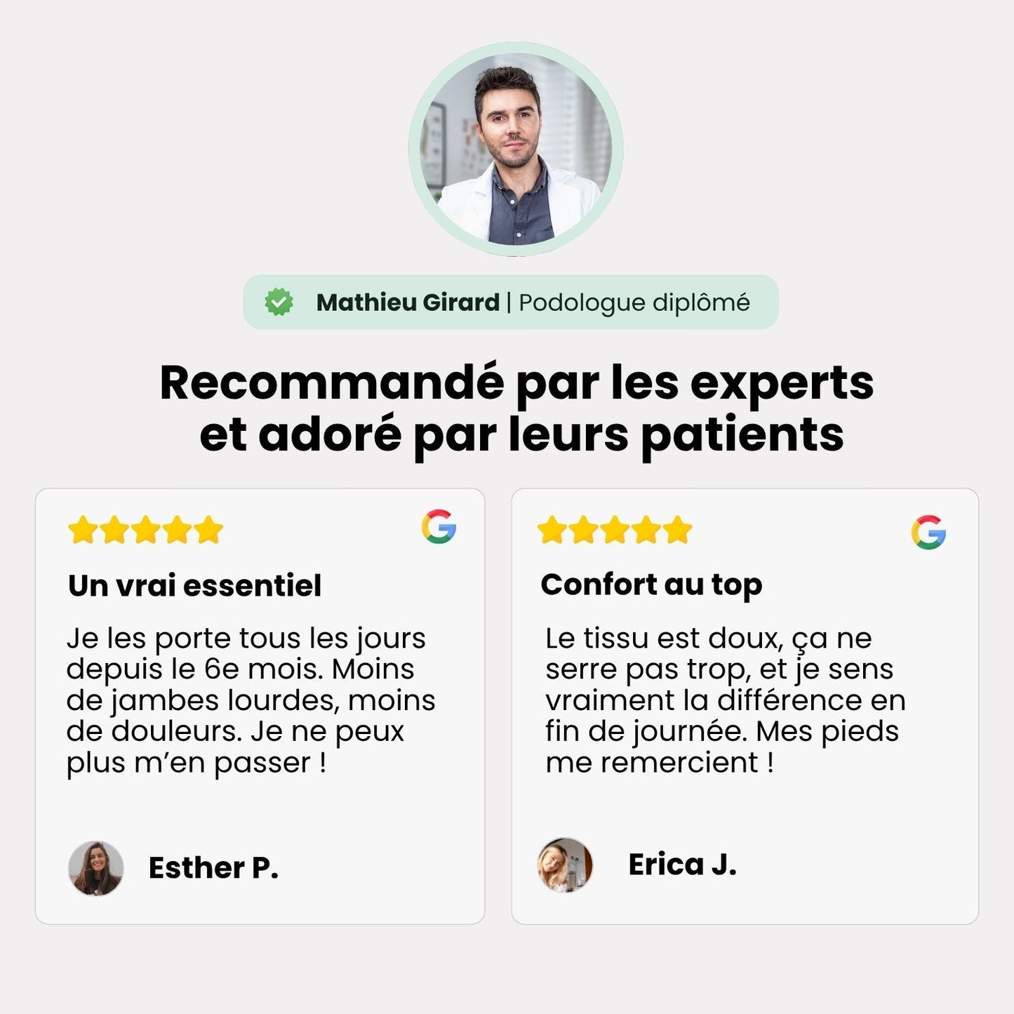 Chaussettes de Grossesse (Compression Douce 15 - 20 mmHg) - Semello.fr