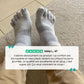 Chaussettes de sport 5 doigts | Anti - ampoules & respirantes - Semello.fr