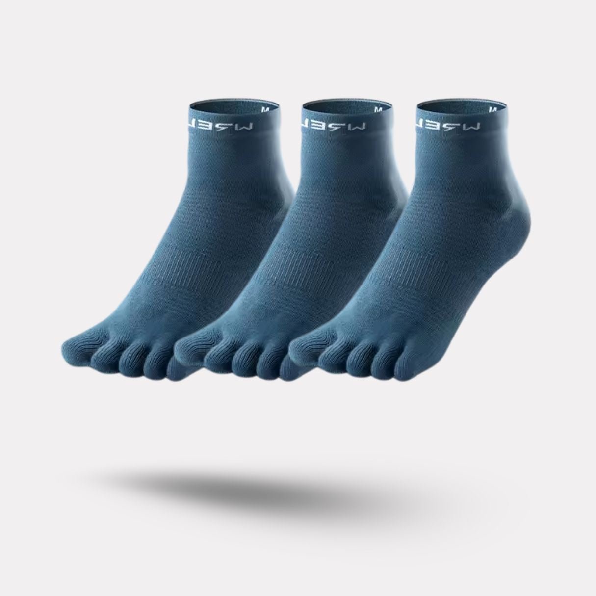 Chaussettes de sport 5 doigts | Anti - ampoules & respirantes - Semello.fr