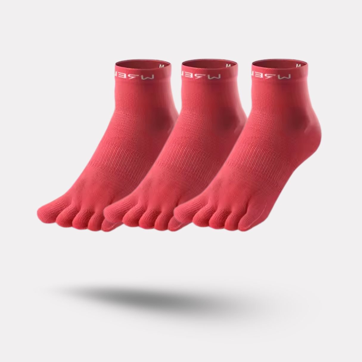 Chaussettes de sport 5 doigts | Anti - ampoules & respirantes - Semello.fr