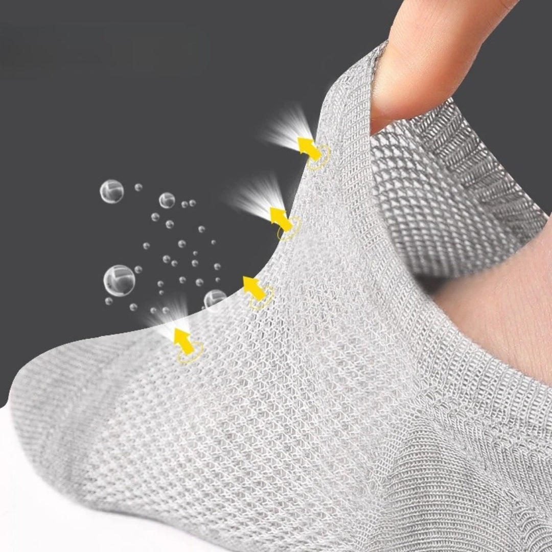 Chaussettes en bambou antifongiques Semello - Semello.fr