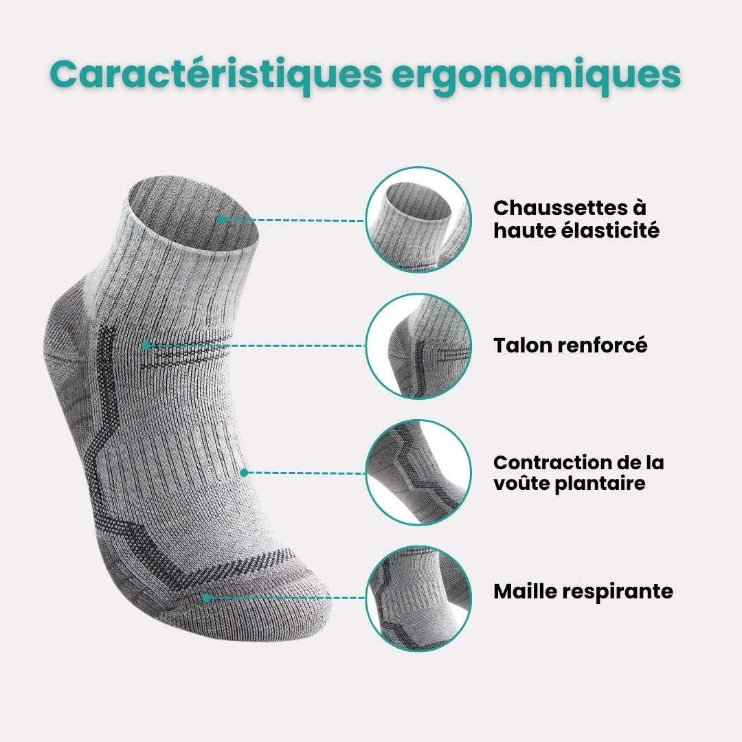 Chaussettes en Laine Mérinos – Randonnée & Outdoor - Semello.fr