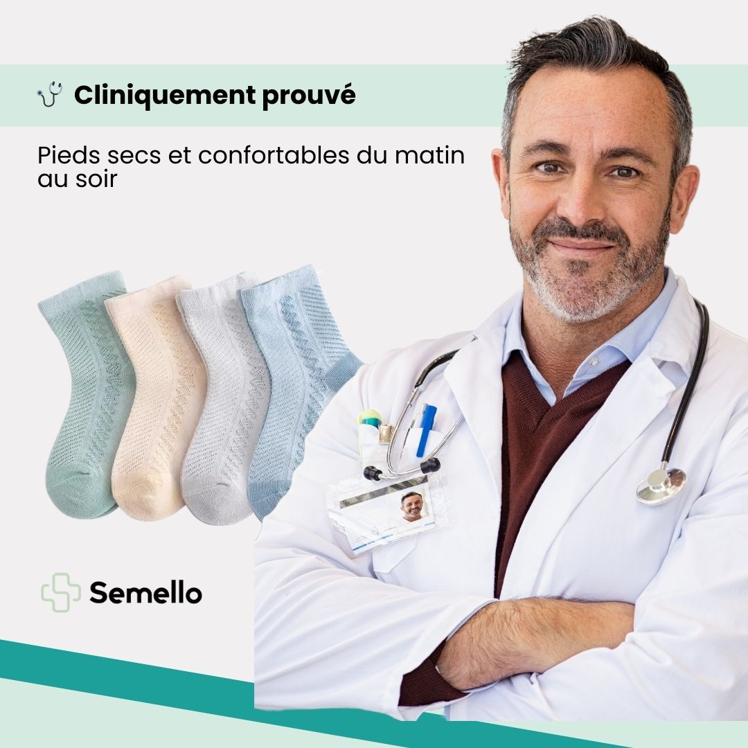Chaussettes Enfant en Coton – Respirante & Confortable - Semello.fr