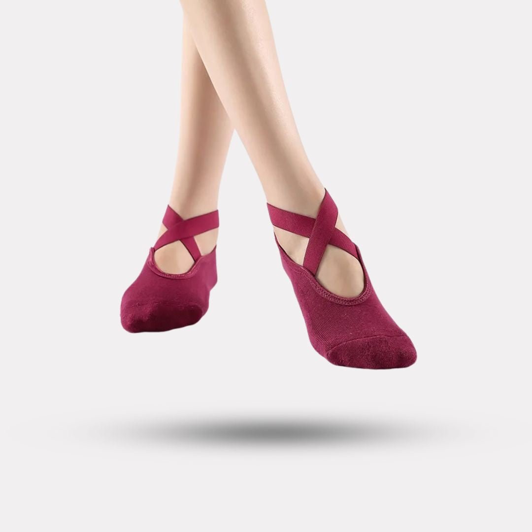 Chaussettes Fitness Femme - Pilates, Yoga & Danse - Semello.fr