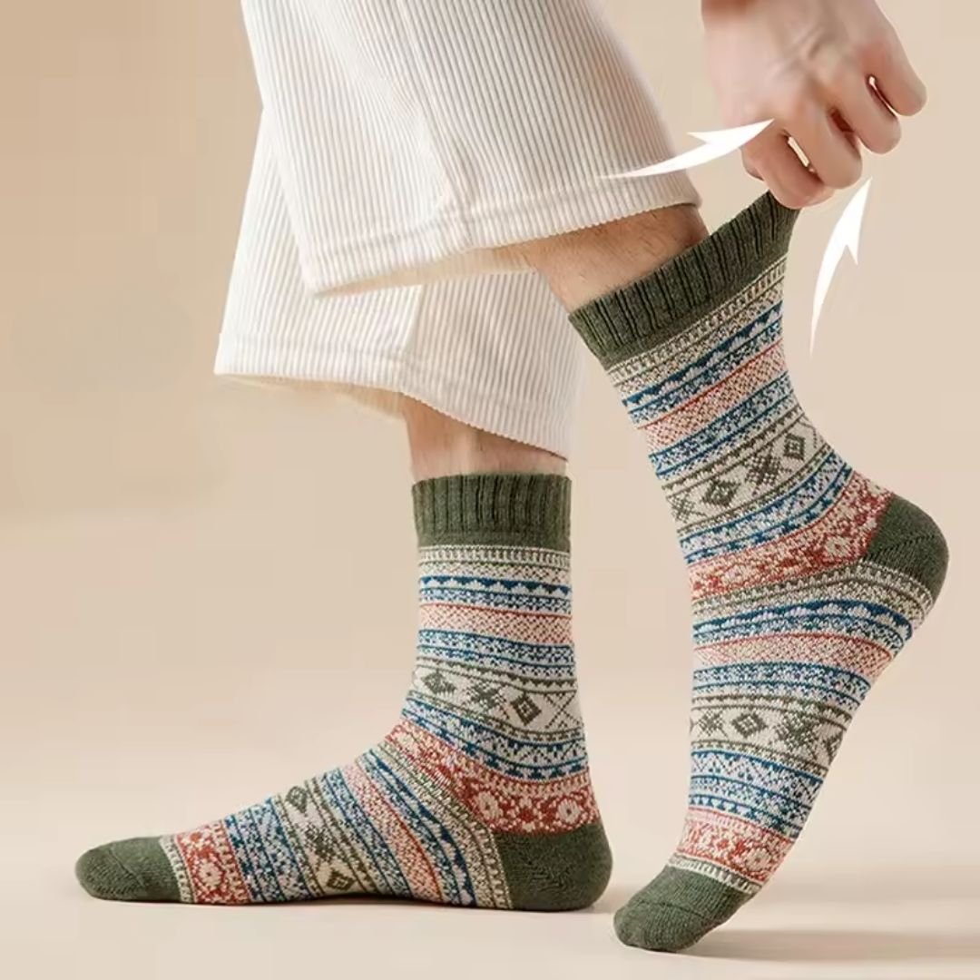 Chaussettes Laine Femme 4 paires – Confort & Isolation Hiver - Semello.fr